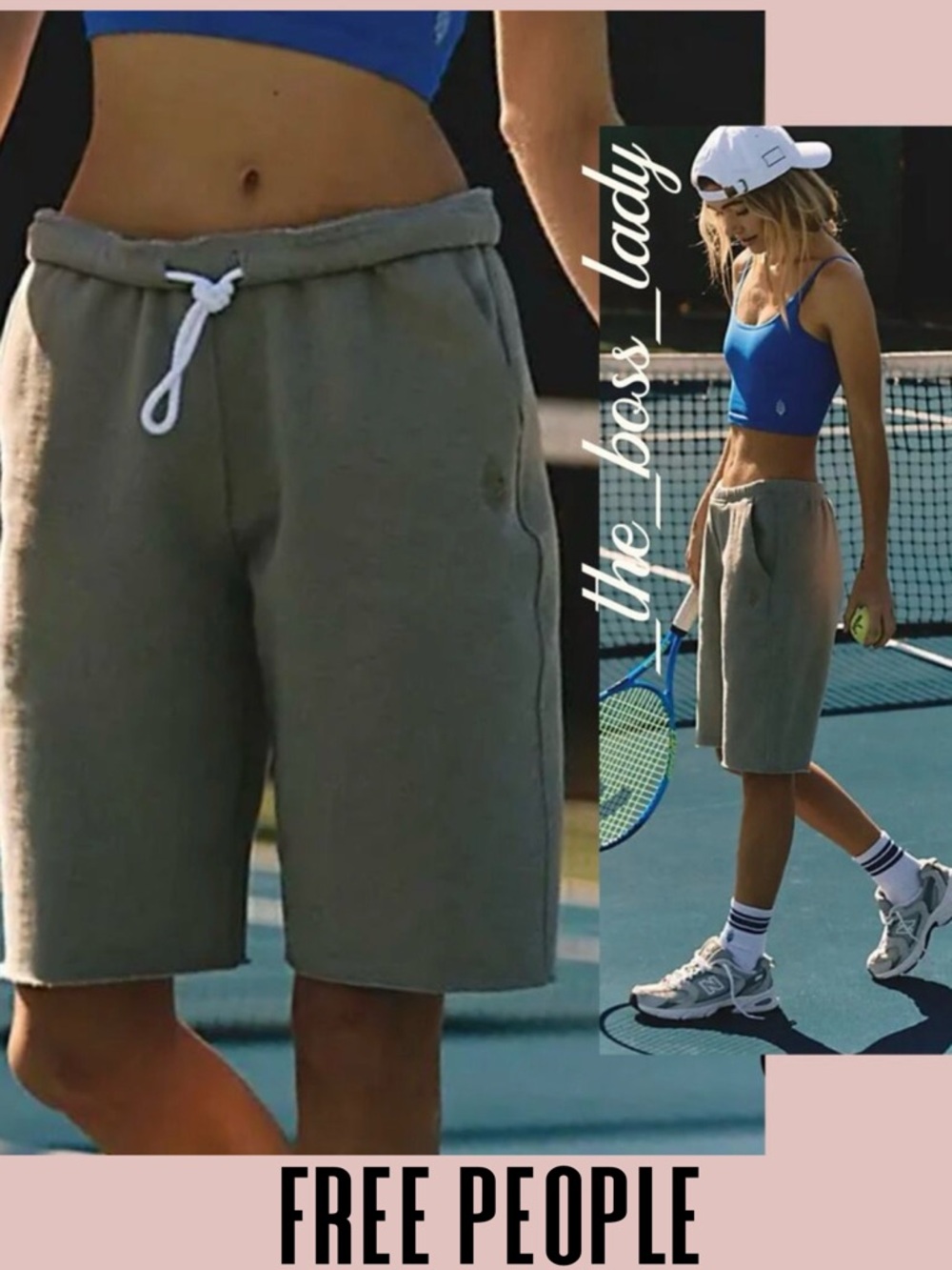 Free People shorts sweat shorts jogger activewear Movement cotton green XS